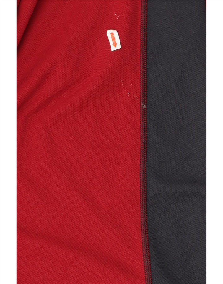 Berghaus muška majica s izrezom i trenirkom, srednje crvene boje
