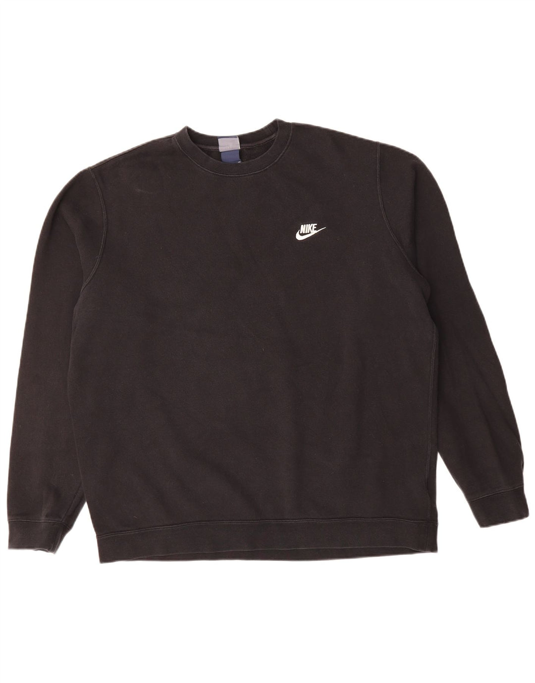 NIKE Mens Sweatshirt Jumper XL Black Cotton