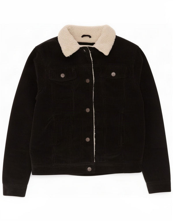 Marks & Spencer Girls Sherpa jakna od samta 13-14 godina Black Colourblock