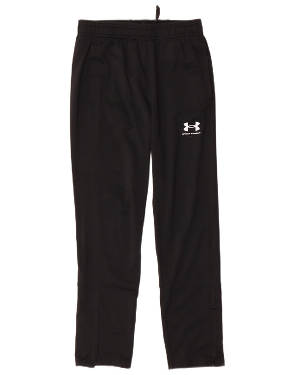 Under Armour Hlače za trenirku za dječake 9-10 godina srednje crne poliesterske boje