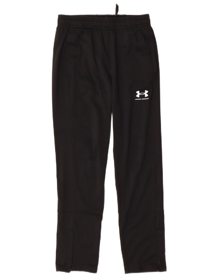 Under Armour Hlače za trenirku za dječake 9-10 godina srednje crne poliesterske boje