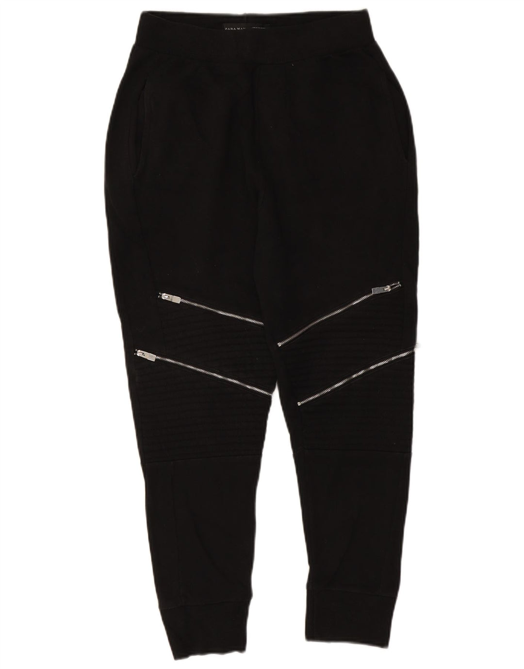 Zara muške trenirke Hlače Joggers Srednji crni poliester