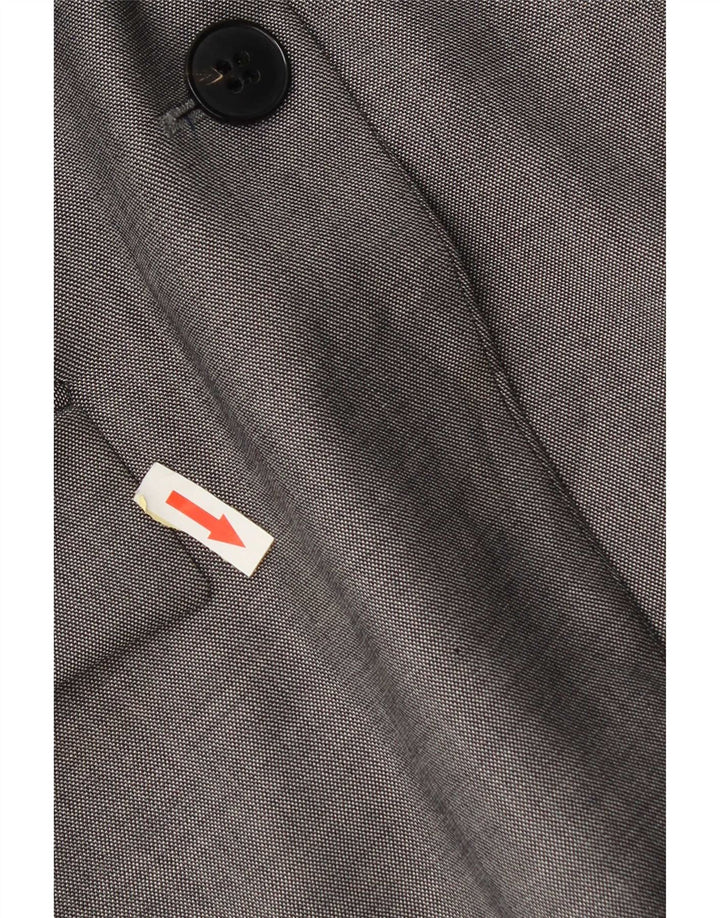 Hugo Boss Ženska jakna s 2 gumba UK 12 Srednje siva vuna