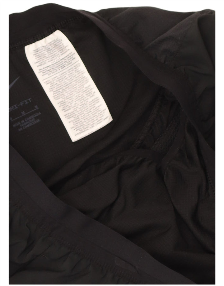 Nike muške Dri Fit sportske kratke hlače srednje crne boje od poliestera