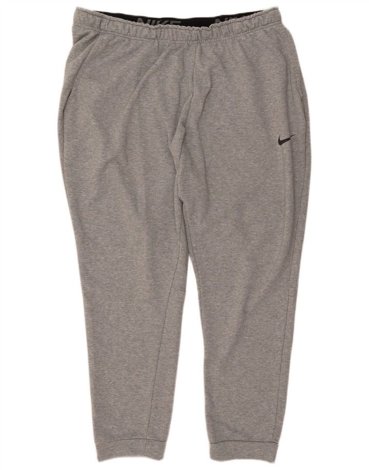 NIKE Muške Dri Fit Trenirke Hlače Joggers 3XL Sivi pamuk