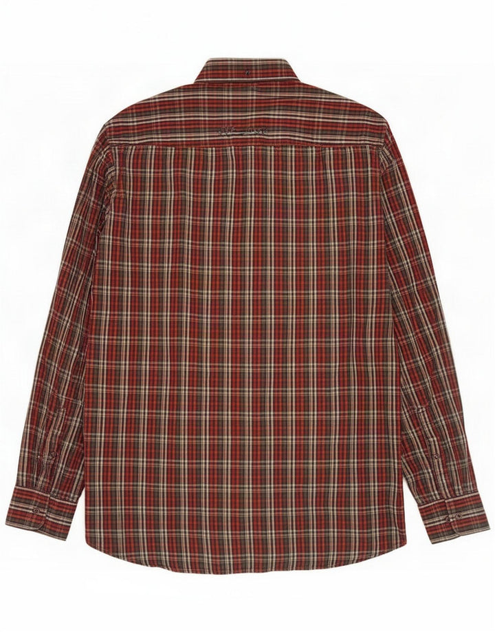 Camel Active muška košulja Medium Red Check Cotton