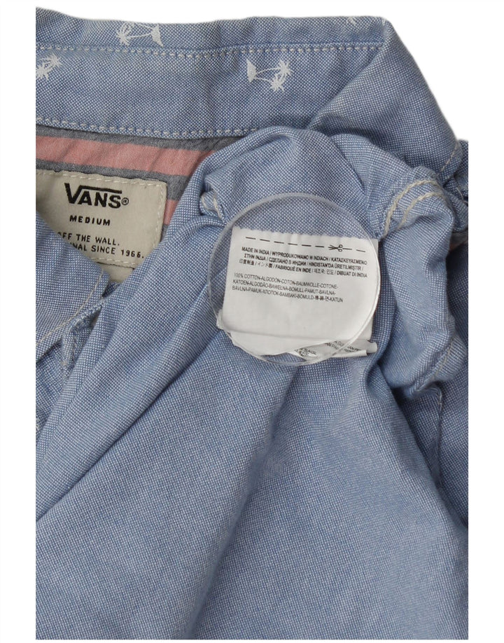 Vans muška košulja kratkih rukava Srednje plavi cvjetni pamuk