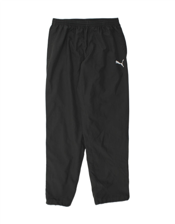 PUMA Mens Tracksuit Trousers Medium  Grey Colourblock Polyester Vintage Puma and Second-Hand Puma from Messina Hembry 