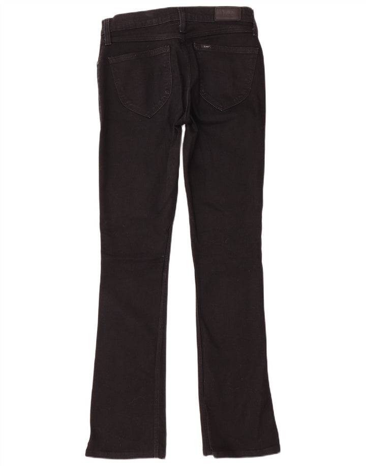 Lee ženske traperice Bonnie Bootcut W29 L33 crni pamuk