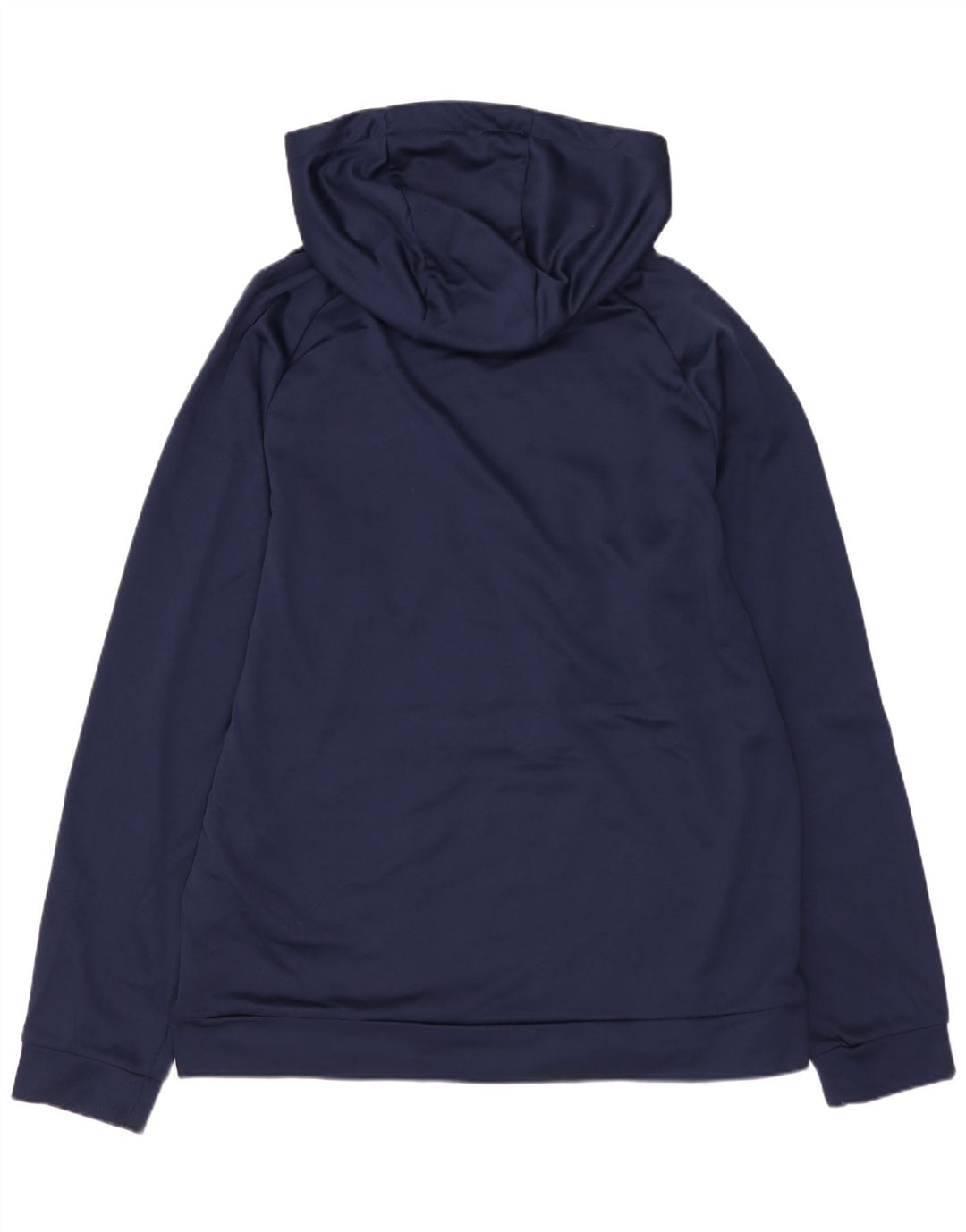 NIKE muški Dri Fit grafički džemper s kapuljačom srednje tamnoplave boje od poliestera