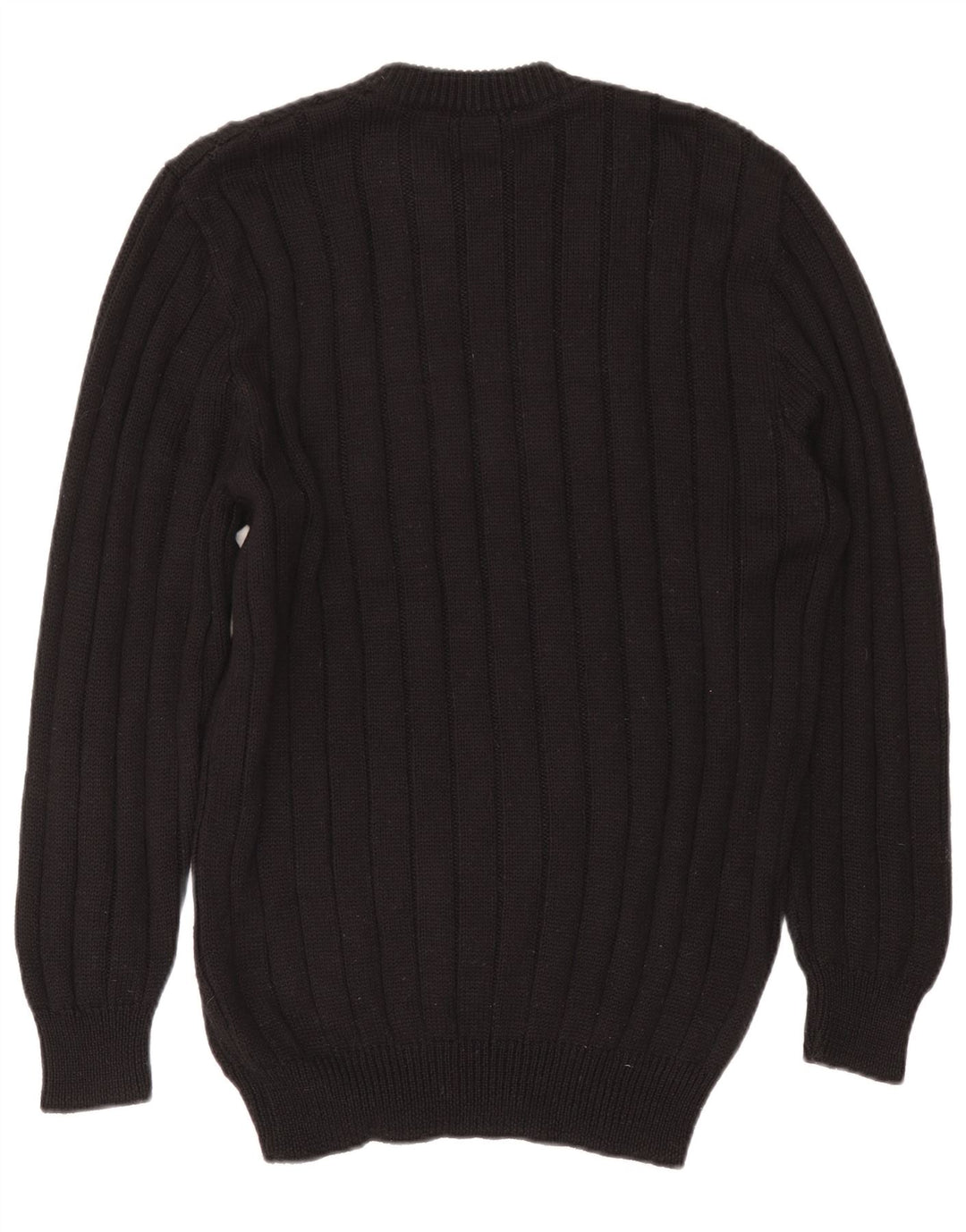 Vintage ženska džemper haljina IT 50 XL crna vuna