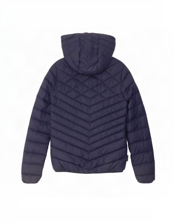 Jack Wolfskin ženska podstavljena jakna UK 8/10 mala tamnoplava najlonska