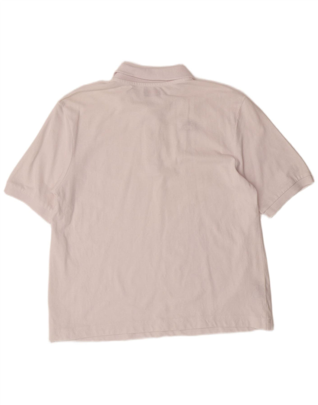 KAPPA Mens Polo Shirt Large White Cotton