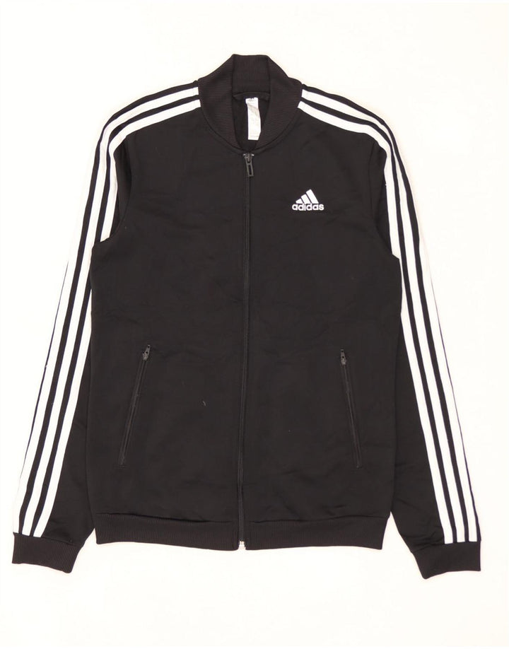 ADIDAS ženska gornja jakna trenirke UK 4/6 XS crni poliester