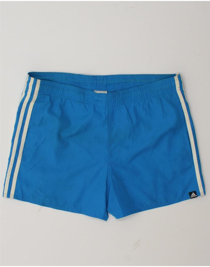 Adidas muške sportske kratke hlače male plave boje od poliestera