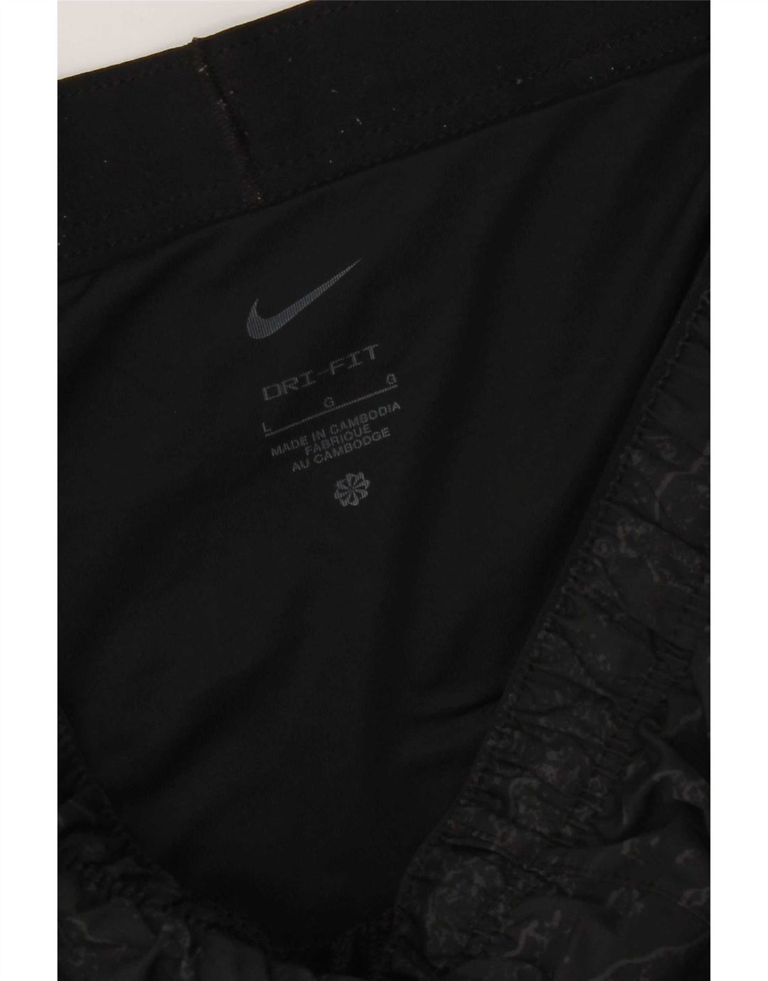 Nike muške Dri Fit sportske kratke hlače velike crne kamuflažne boje