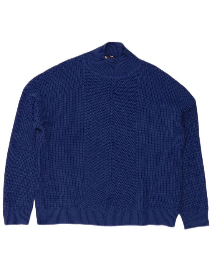 Hobbs ženski džemper s kornjačičastim ovratnikom UK 16 Large Blue