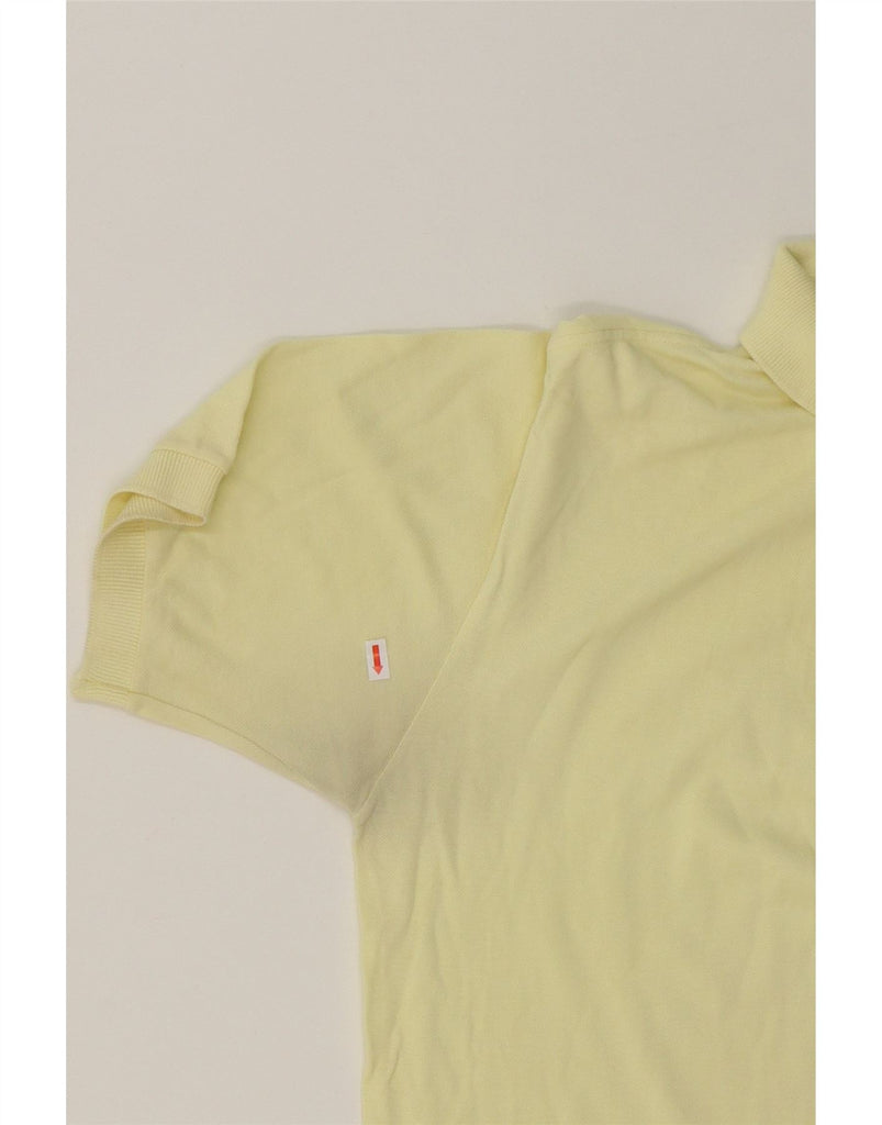 KAPPA Mens Polo Shirt UK 44 XL Yellow Cotton Vintage Kappa and Second-Hand Kappa from Messina Hembry 