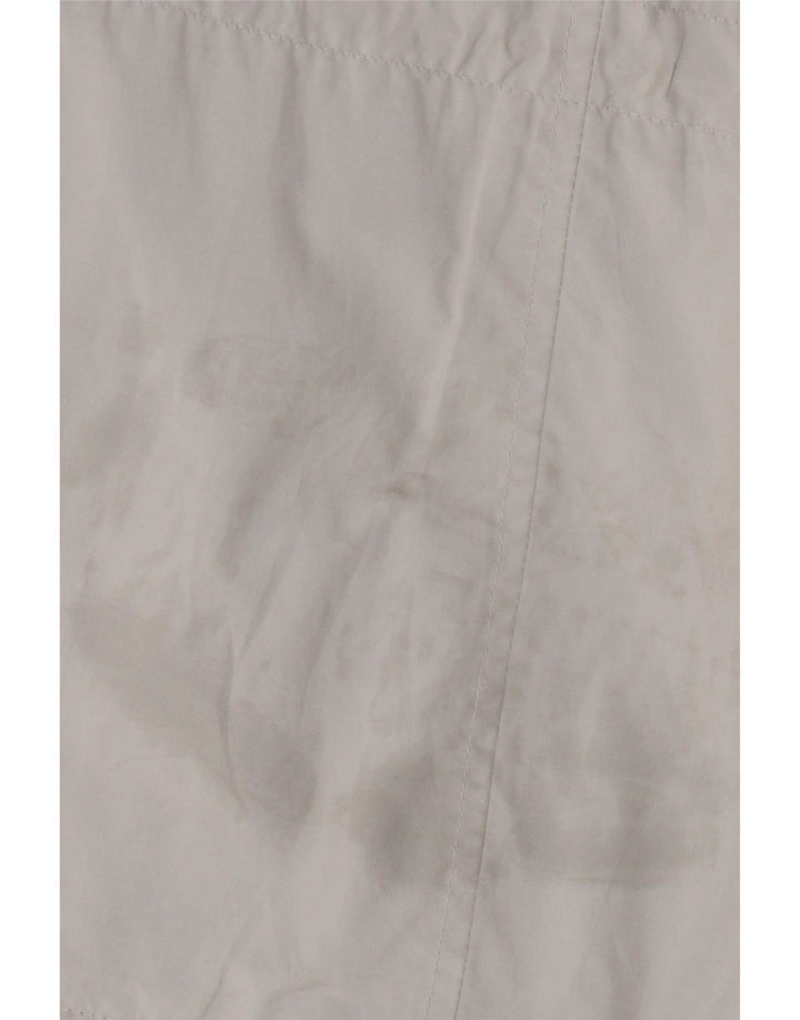 Ženska pomoćna jakna s kapuljačom Geox Respira UK 18 XL sivi poliester