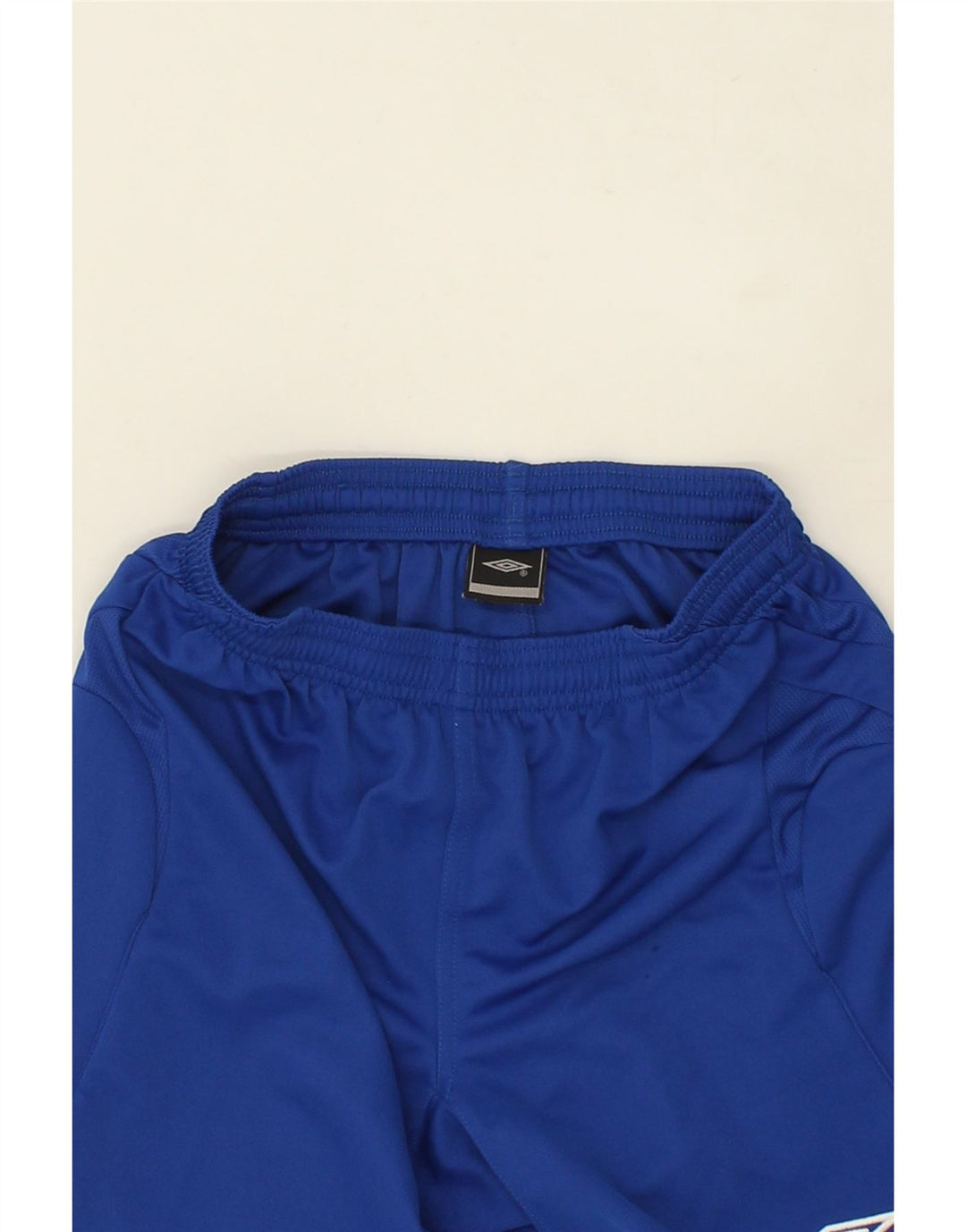 UMBRO Boys Sport Shorts 6-7 Years Medium Blue Polyester Vintage Umbro and Second-Hand Umbro from Messina Hembry 