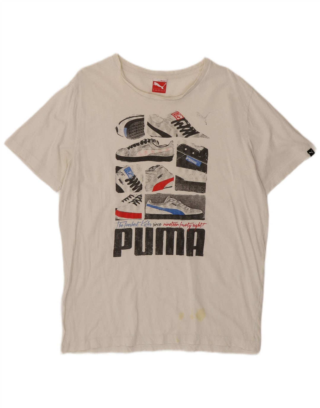 Puma muška majica s grafičkim motivima XL bijela