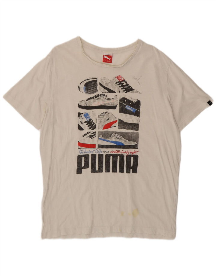 Puma muška majica s grafičkim motivima XL bijela