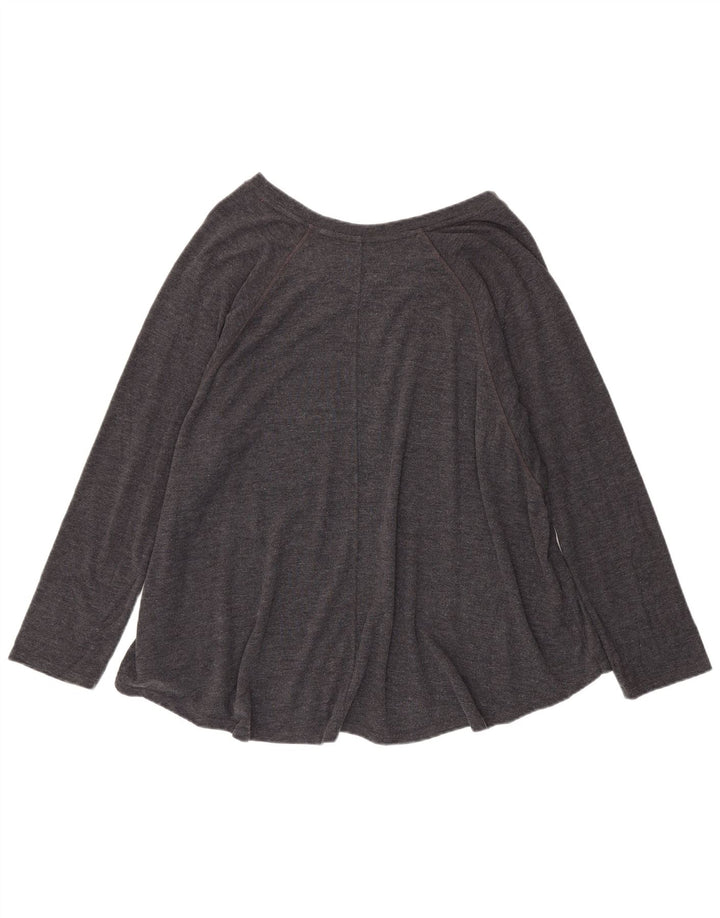 Tommy Hilfiger Ženska majica dugih rukava UK 20 2XL sivi poliester