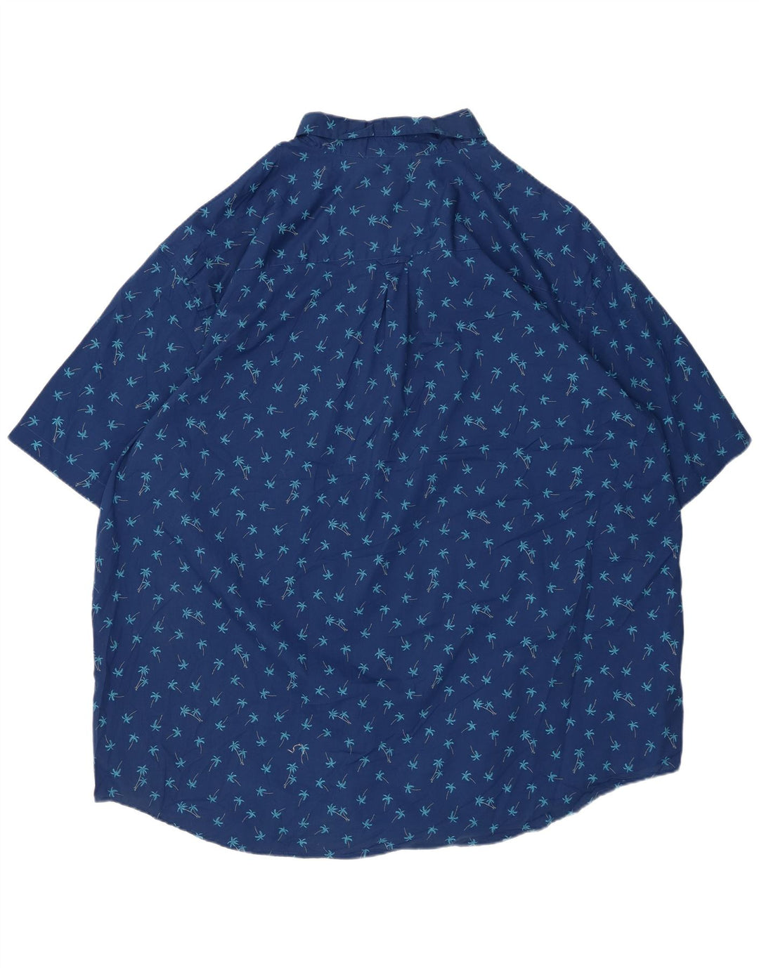 IZOD muška košulja kratkih rukava 3XL plavi pamuk s cvjetnim uzorkom