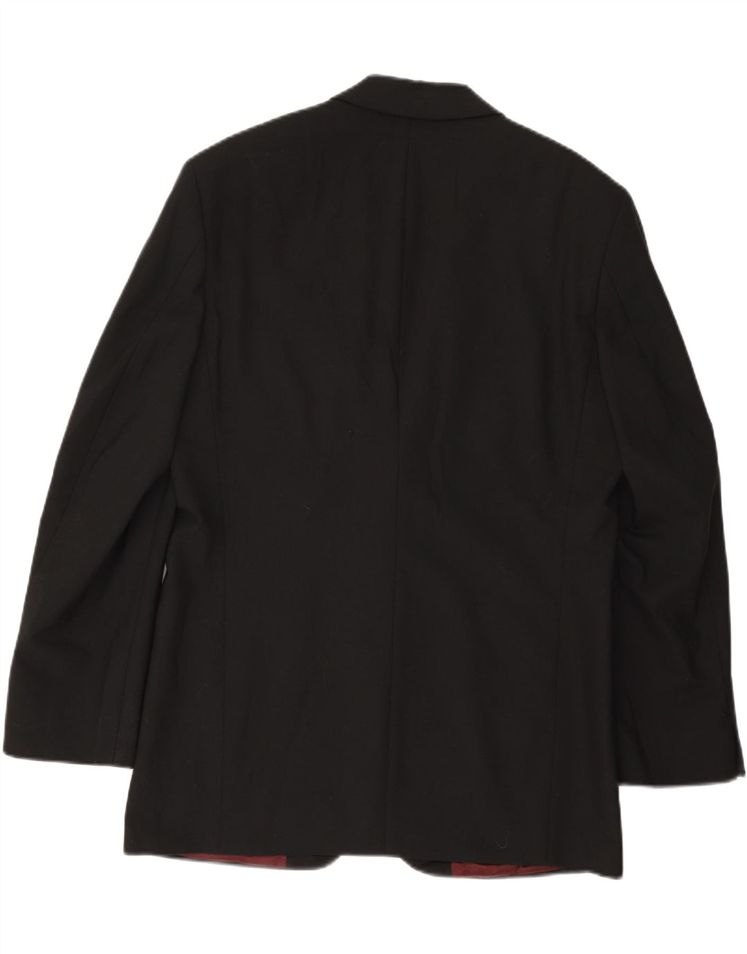 MARKS & SPENCER Mens Moyen 2 Button Blazer Jacket EU 50 Large Black Vintage Marks & Spencer and Second-Hand Marks & Spencer from Messina Hembry 