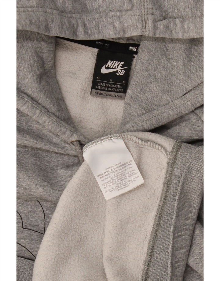 Nike muška majica s kapuljačom s kapuljačom srednje sive boje s flekama
