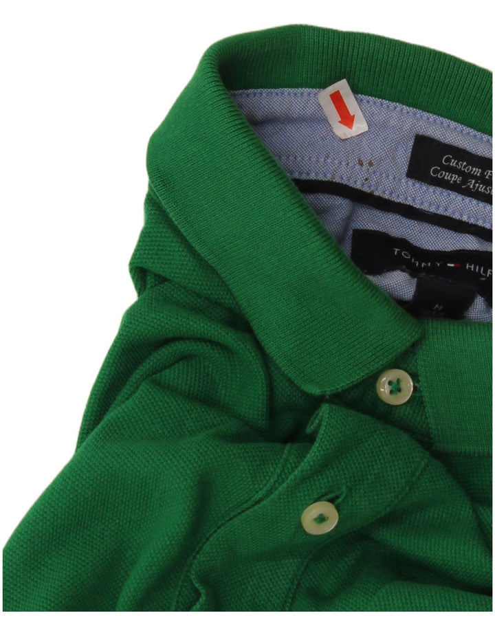 TOMMY HILFIGER Muška polo majica prilagođenog kroja Srednje zelena
