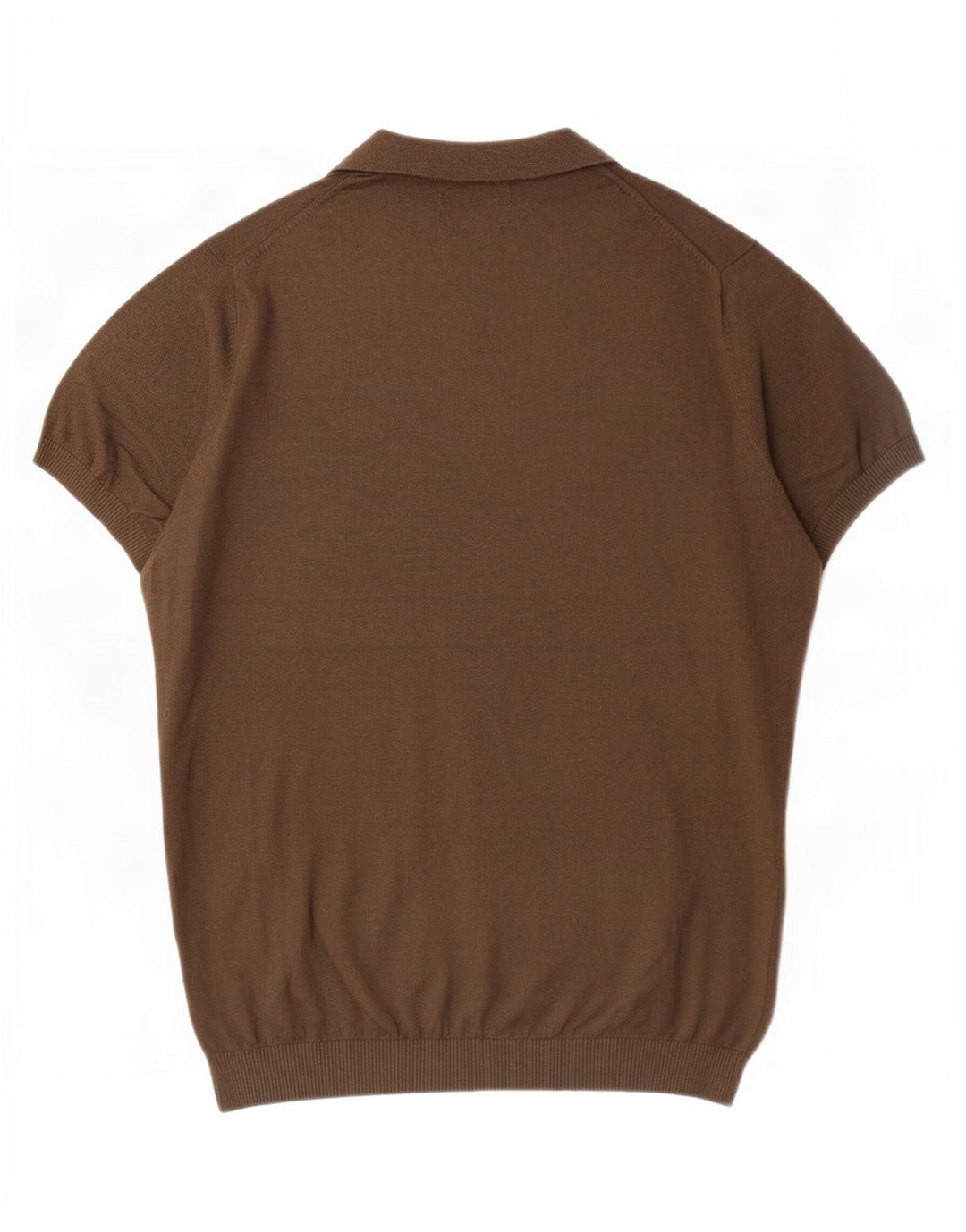 Muška polo majica Massimo Dutti, srednji kaki pamuk
