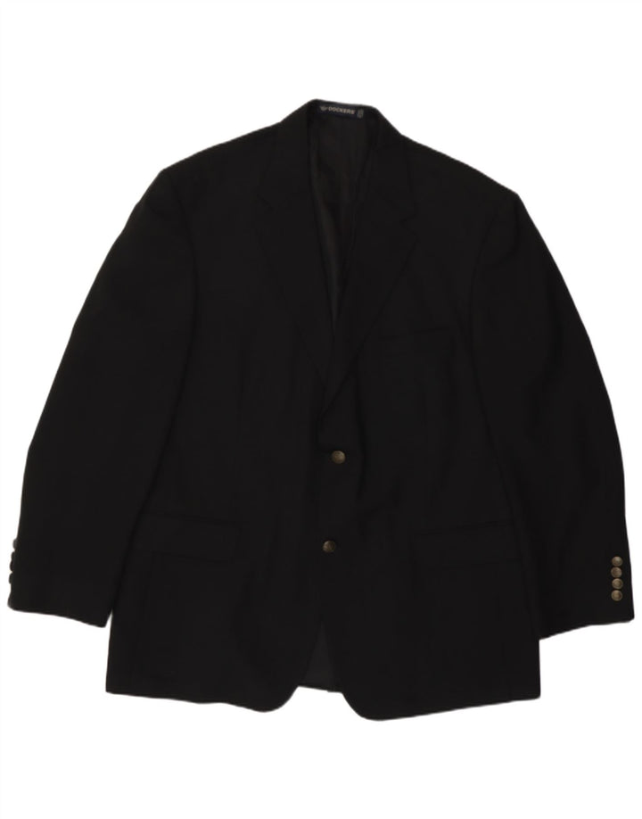 Dockers muška jakna sa 2 gumba UK 44 2XL crni poliester
