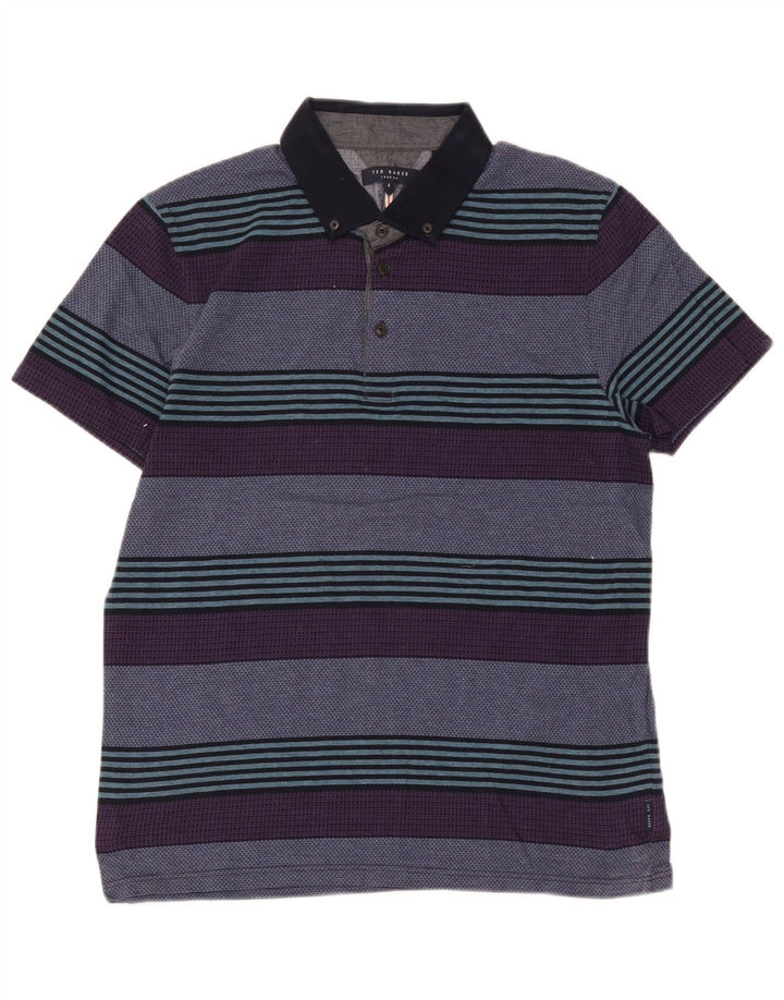 Ted Baker muška polo majica veličine 4, pamuk na velike raznobojne pruge