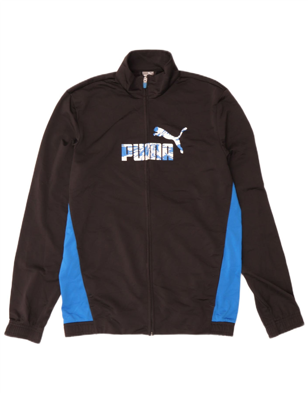 Gornja jakna trenirke Puma Boys Graphic 15-16 Years Black Colourblock