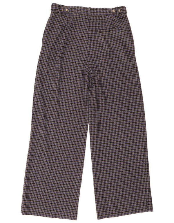 Marks & Spencer ženske odijelne hlače UK 14 Large W34 L32 Siva Houndstooth
