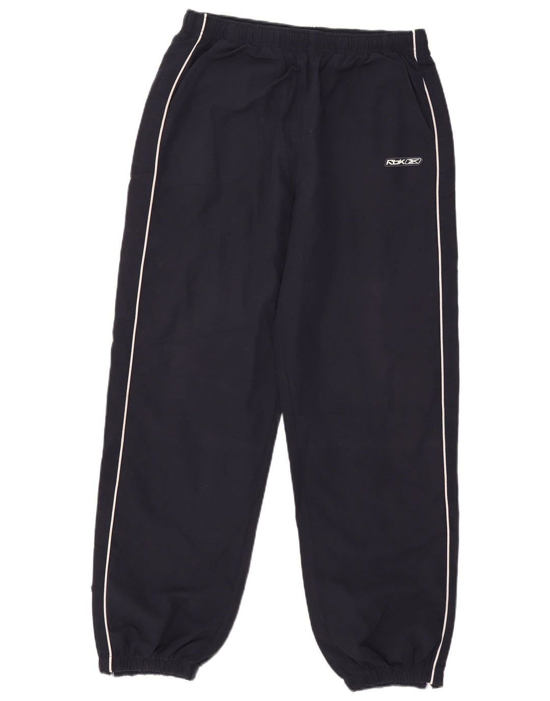 Reebok muške trenirke Hlače Joggers Medium tamnoplavi poliester