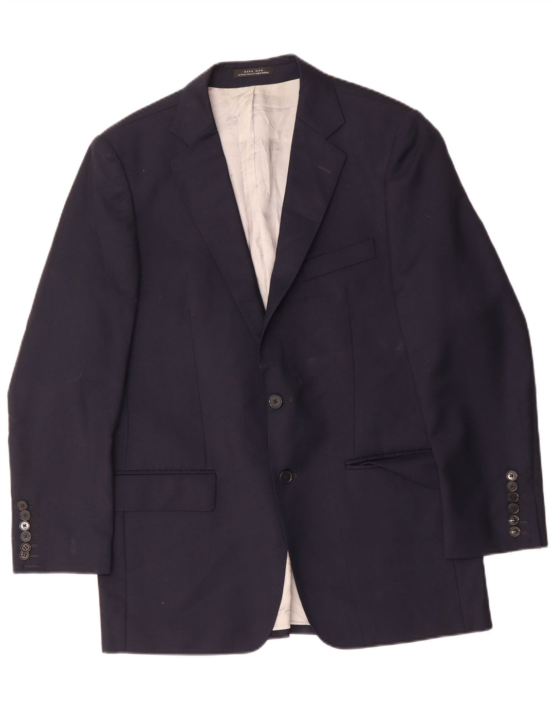 Zara muška jakna s 2 gumba EU 54 XL tamnoplava