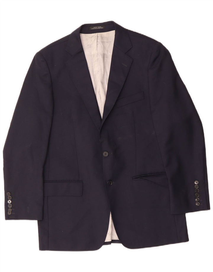 Zara muška jakna s 2 gumba EU 54 XL tamnoplava