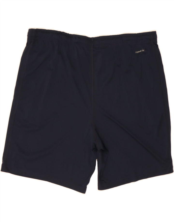 RUSSELL ATHLETIC Mens Sport Shorts Large Navy Blue Polyester Vintage Russell Athletic and Second-Hand Russell Athletic from Messina Hembry 