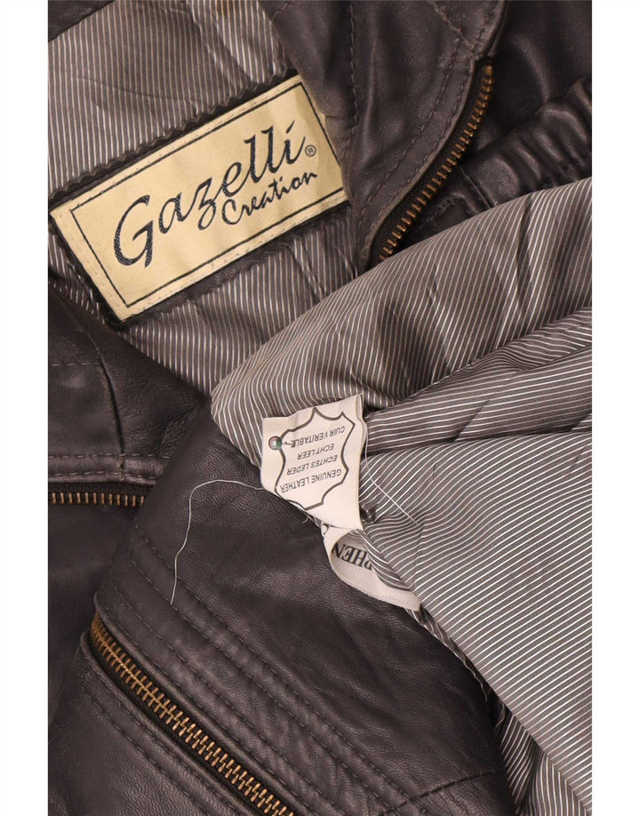 Gazelli muška kožna jakna UK 44 2XL crna