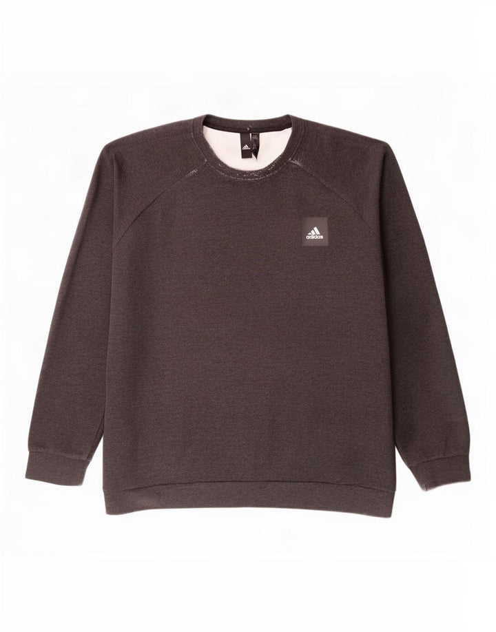Adidas muški džemper 2XL sivi pamuk