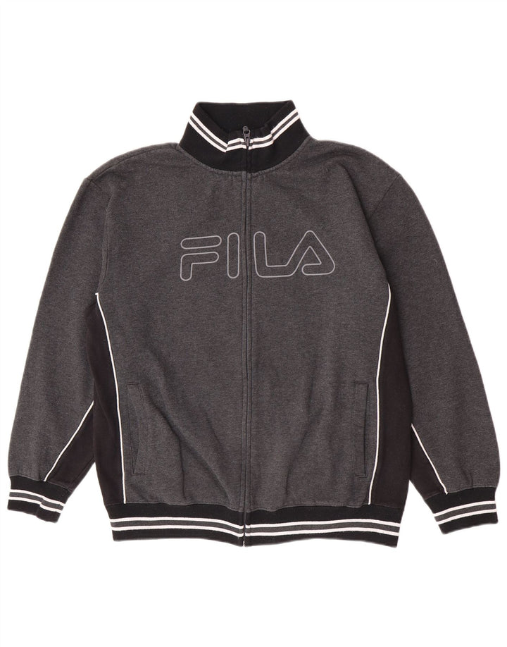 Fila muška gornja jakna trenirke Graphic Large Grey Colourblock