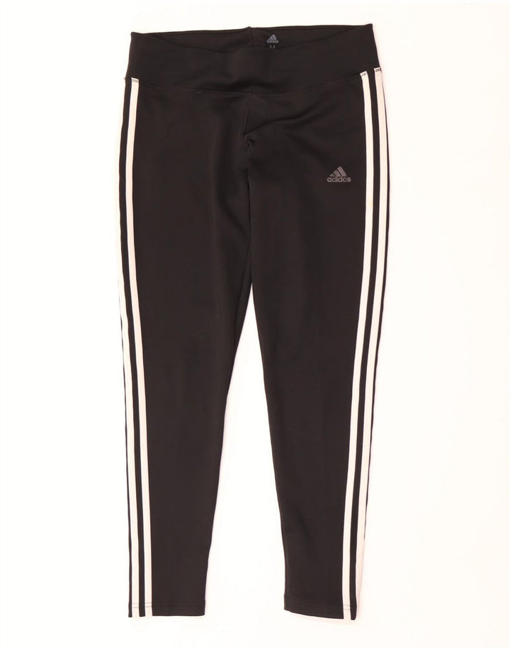 Adidas ženske tajice Climalite UK 12/14 Srednje crni poliester