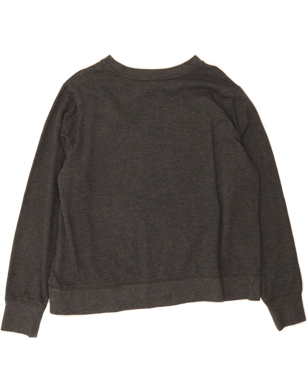 EDDIE BAUER Womens Sweatshirt Jumper UK 16 Large Grey Cotton Vintage Eddie Bauer and Second-Hand Eddie Bauer from Messina Hembry 