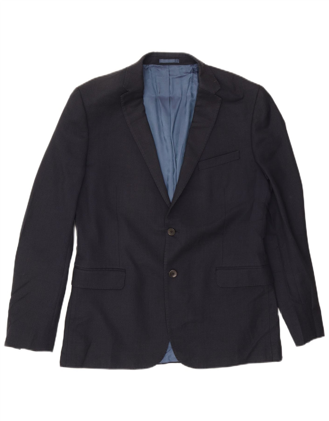 John Lewis muška uska jakna sa 2 gumba UK 42 XL tamnoplava vuna
