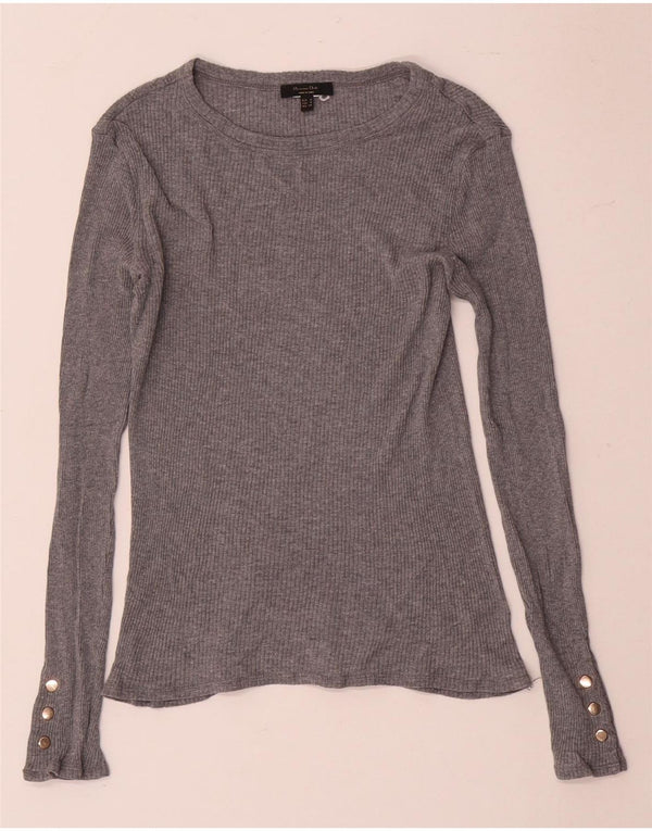 Ženska majica dugih rukava Massimo Dutti UK 8 Mala siva