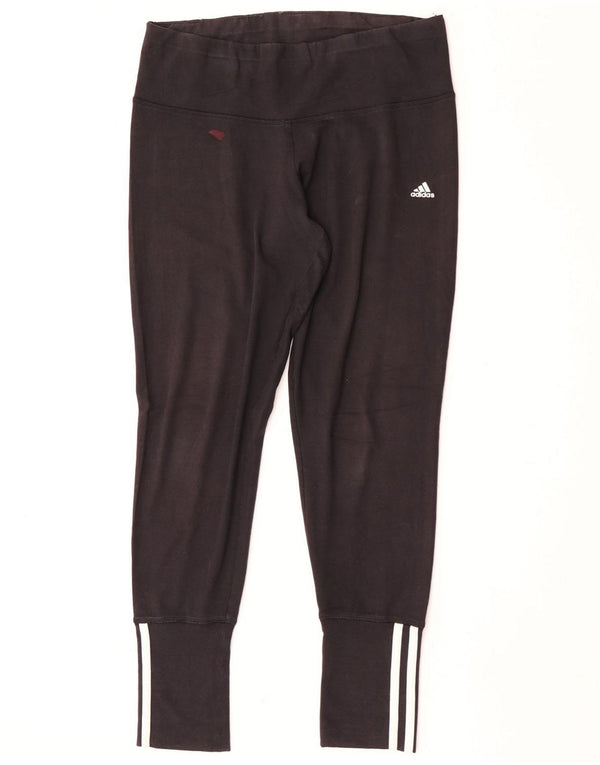 Adidas ženske tajice UK 12/14 Srednje crni pamuk