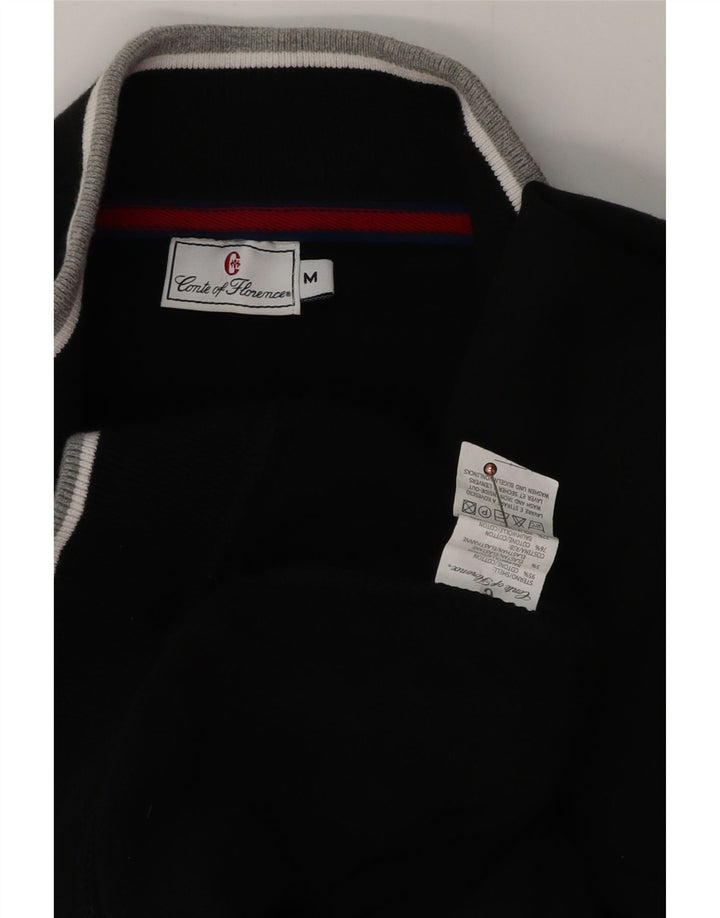 Conte of Florence Muška gornja jakna trenirke Srednji crni pamuk