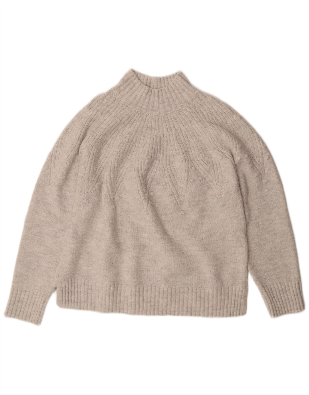 Marks & Spencer ženski džemper s kornjačičastim ovratnikom UK 16 Large Off White